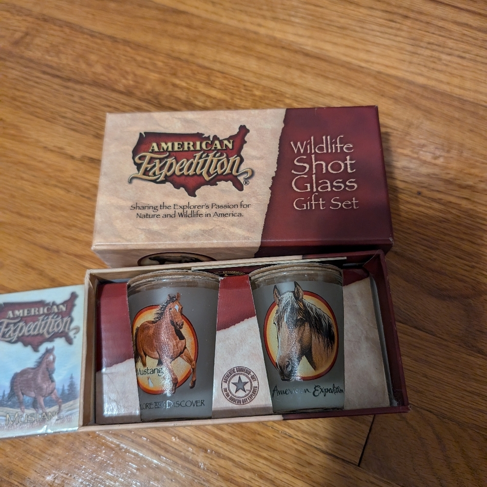 American expedition shot glasses